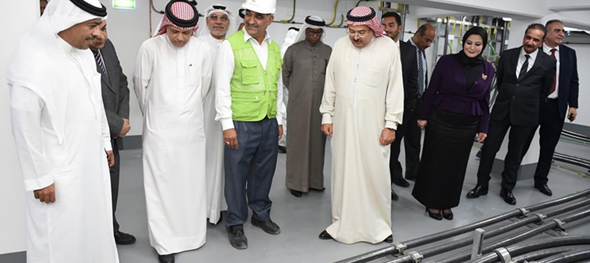Chief Executive Officer  of Electricity and Water Authority Initiates Electricity and Water Services in  Diyar Al Muharraq